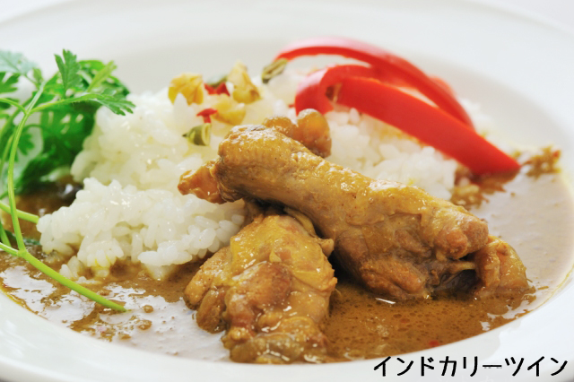 インドカリー盛りつけ